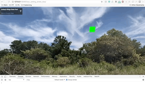 [Open Source Cinema] Panorama with Google Street View API
